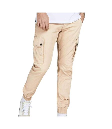 Pantalon cargo beige homme jack & jones warner - w27-l32
