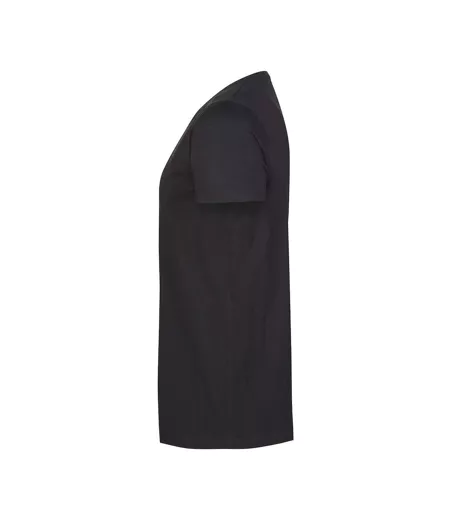Mens Twoville Melange T-shirt Black James Harvest