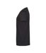 Mens Twoville Melange T-shirt Black James Harvest-4
