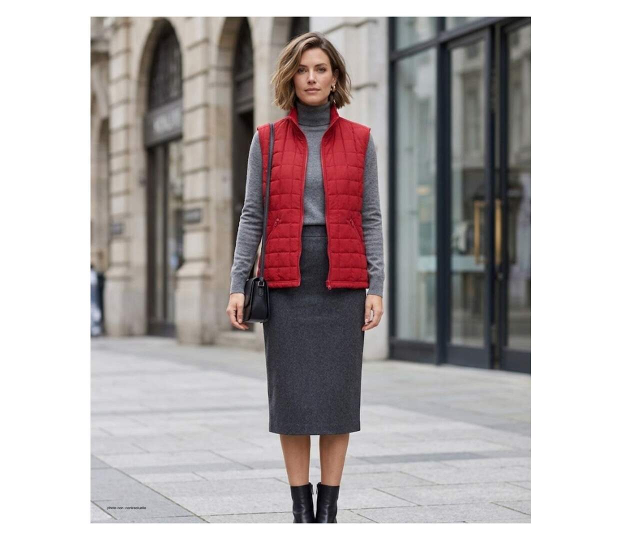 Gilet sans manches matelassé femme MAYFLOWER 818052U003 : style vibrant et protection mi-saison-5