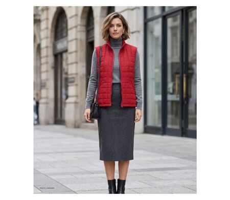 Gilet sans manches matelassé femme MAYFLOWER 818052U003 : style vibrant et protection mi-saison
