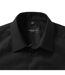 Russell Collection Mens Short Sleeve Easy Care Tailored Oxford Shirt (Black) - UTBC1016