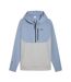 Sweat bleu/gris homme puma tech half zip-1