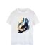 Disney T-shirt boyfriend en coton Femme/Ladies The Little Mermaid Colour Silhouettes (Blanc) - UTBI30948-1
