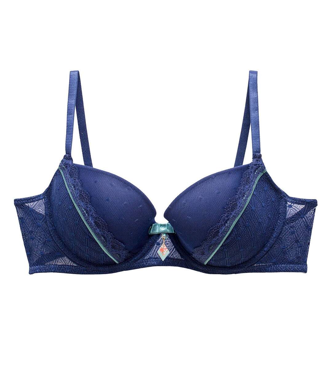 Soutien-gorge ampliforme marine Reveil