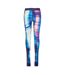 Womens/ladies Performance Gym Leggings Multicoloured Skins-2