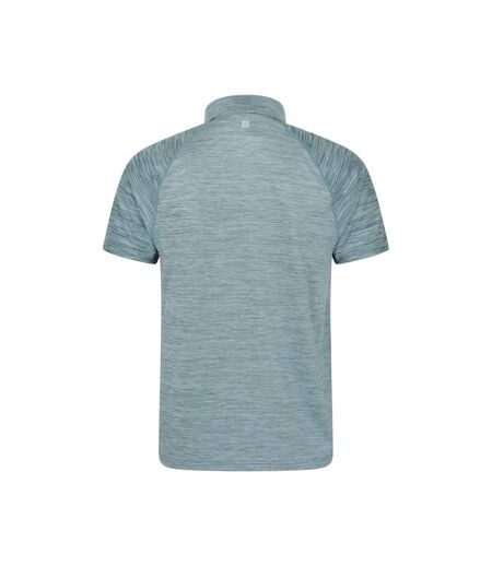 Polo Chiné Manches Courtes Nova Homme Bleu Mountain Warehouse