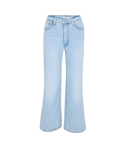 Womens/ladies Ribcage High Rise Wide Leg Jeans Bells N Whistles Levis