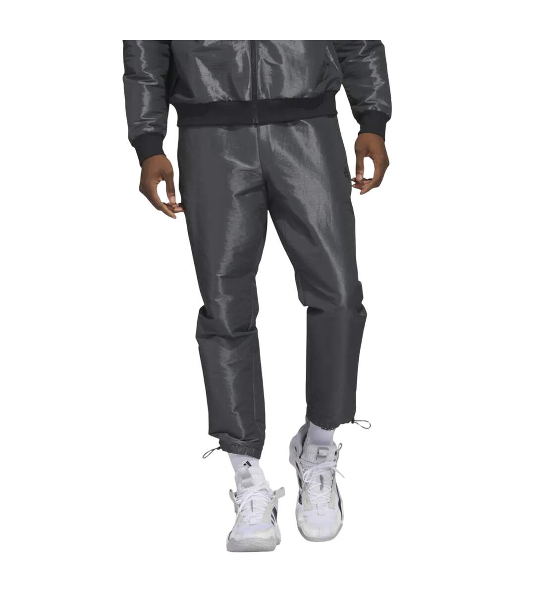 Pantalon de survêtement harden travel homme gris Adidas-3