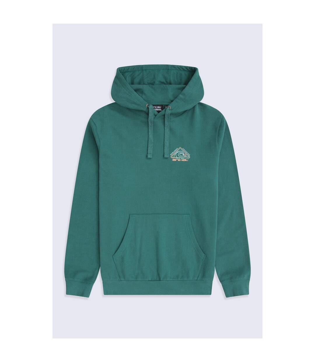 Mens River Organic Hoodie Dark Green Mountain Warehouse-1