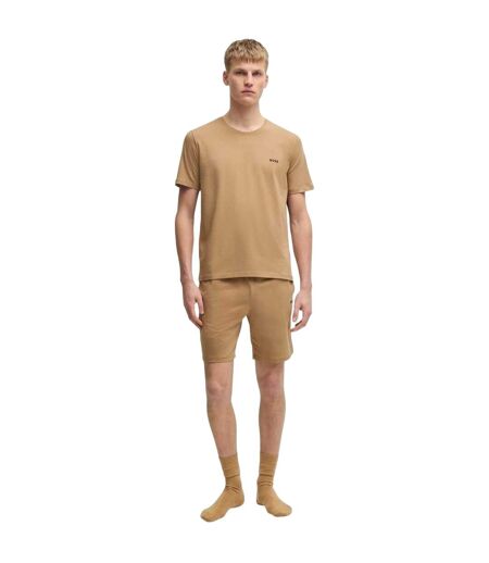 T-shirt Manches Courtes Mixmatch Homme Beige Boss