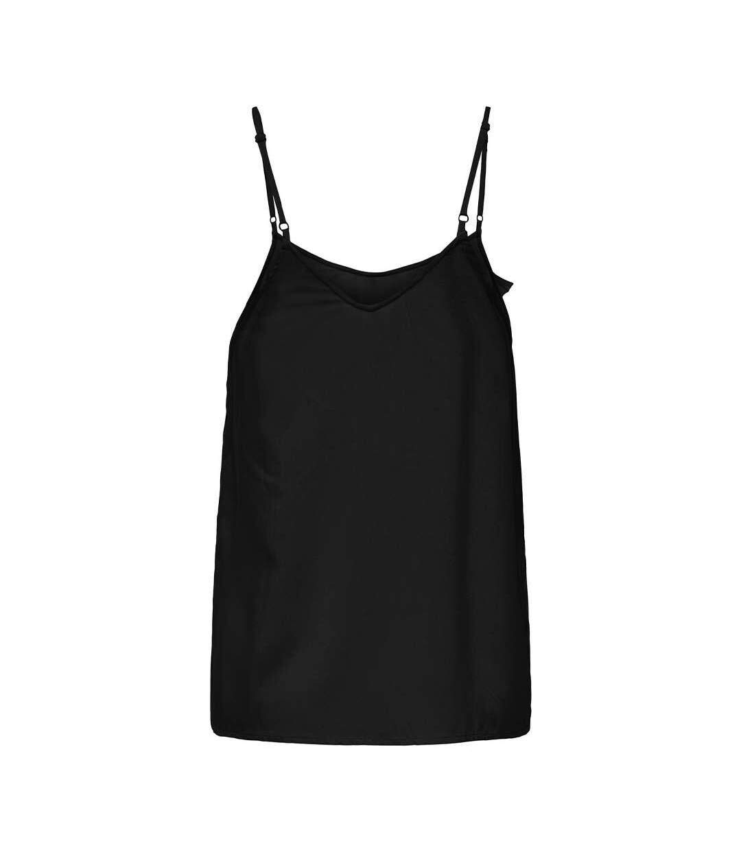 Débardeur noir femme only selina-2