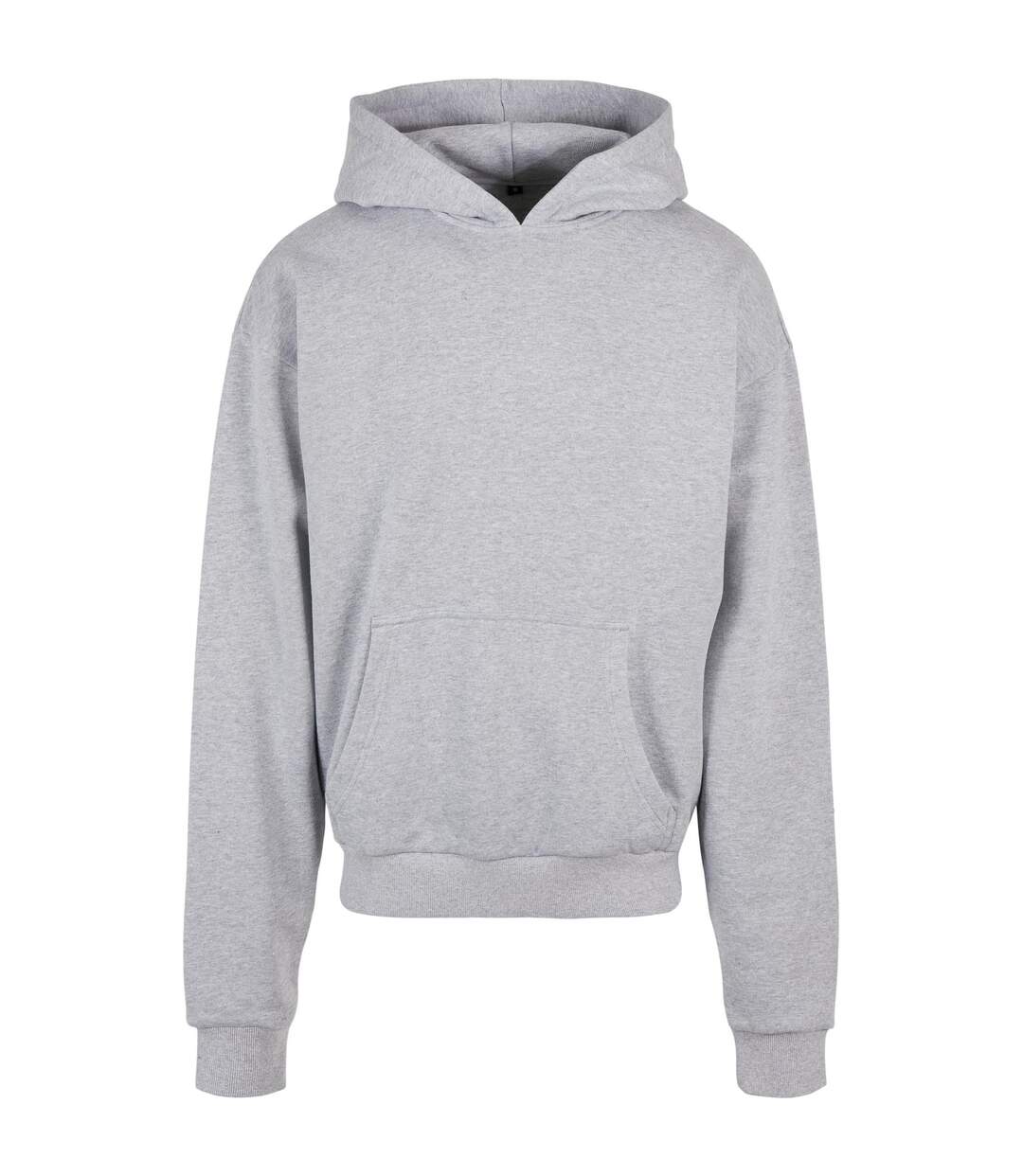 Sweat À Capuche Adulte Gris Build Your Brand-1
