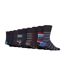 9 Pack Mens Soft Breathable Bamboo Non Elastic Dress Socks-1