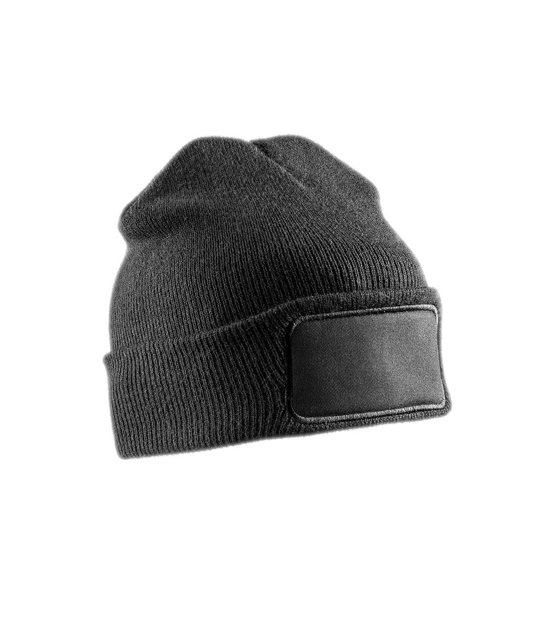 Result Adults Unisex Double Knit Thinsulate Printers Beanie (Black) - UTPC3737-1