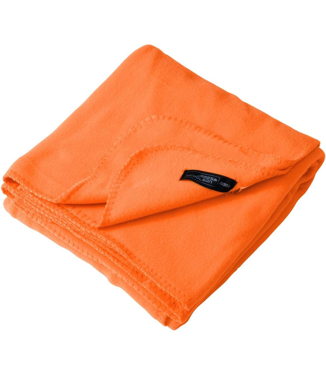 Plaid couverture polaire 2 en 1 - JN900 - orange-1