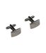 Rectangle Cufflinks One Size Silver Twisted Tailor-2