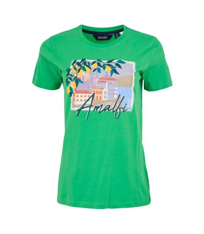 T-shirt filandra vx amalfi femme vert île Regatta