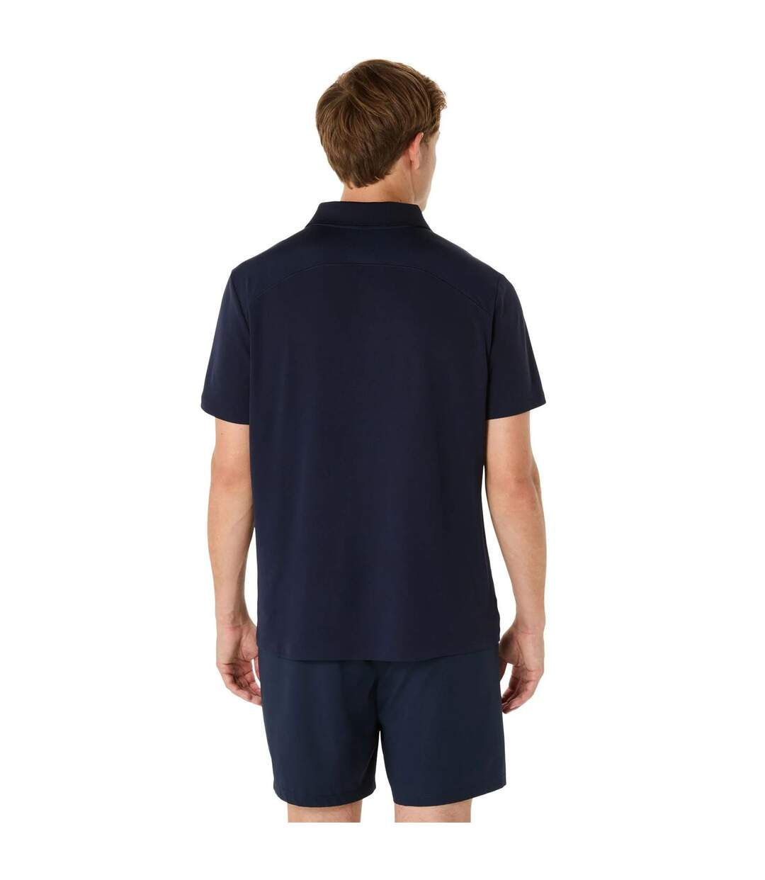 Mens Lightweight Tennis Polo Shirt Blue Asics-3