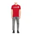 T-shirt Motif/style Feuille D´érable Homme Rouge Blanc DSquared2-1