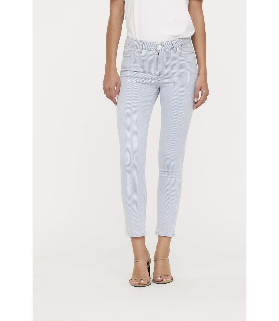 Pantalon coton slim JAMIA-1