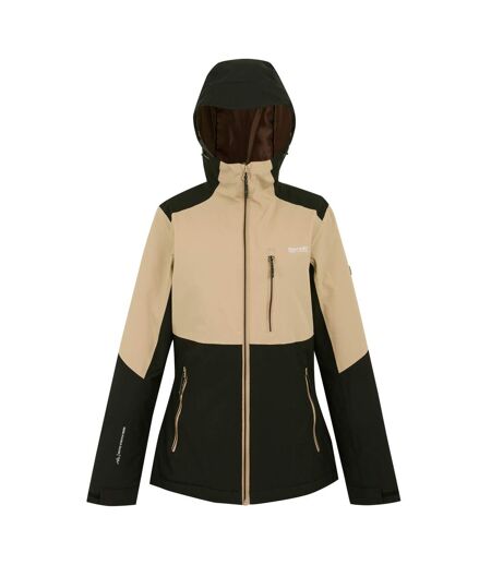 Veste imperméable kelora femme noir / taupe Regatta