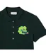 Womens/ladies L.12.d Mini Pique Stretch Slim Polo Shirt Green Lacoste-4