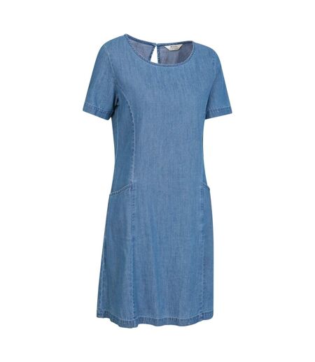 Robe flora femme bleu denim Mountain Warehouse