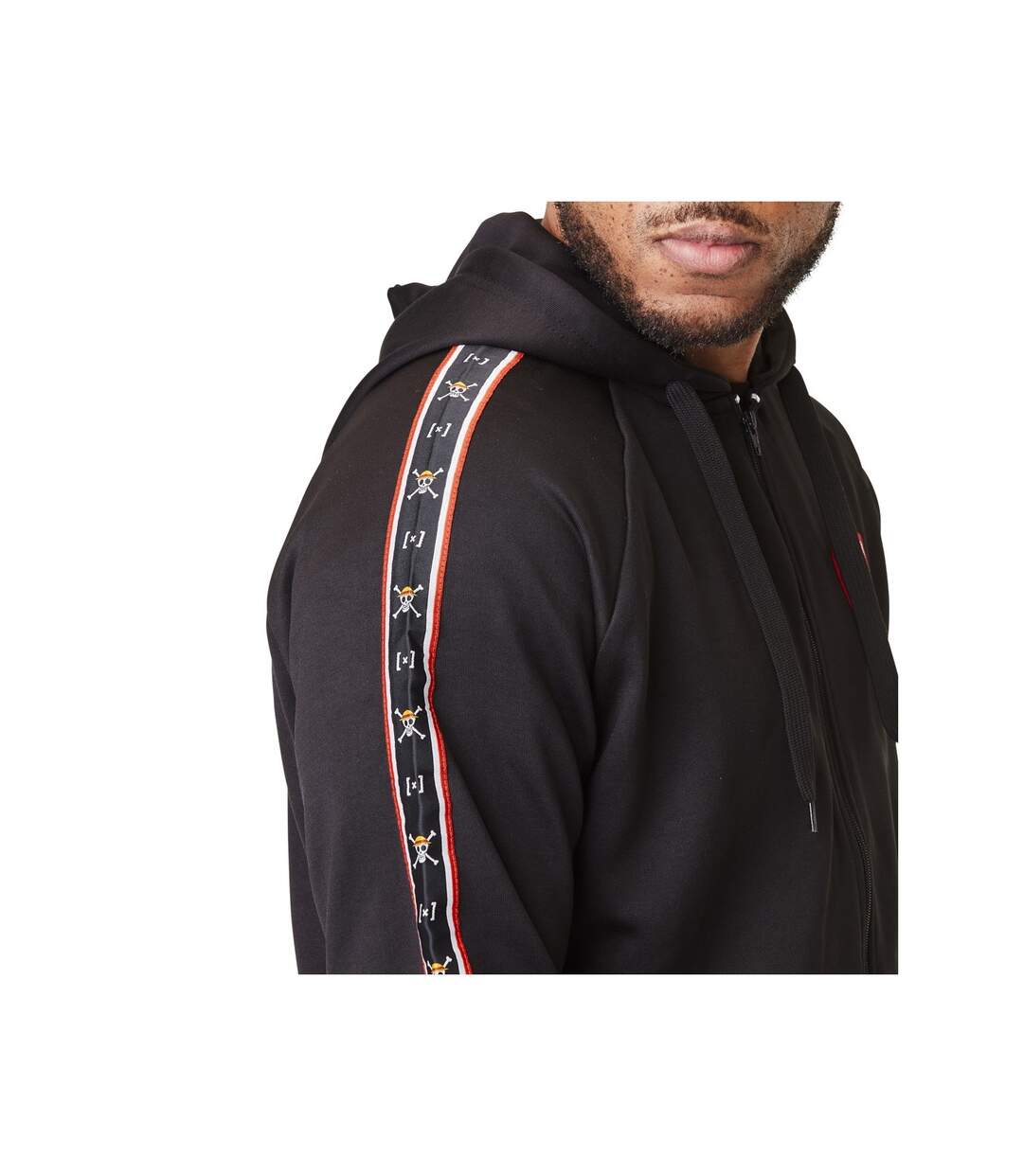 Sweat à capuche avec zip homme One Piece Luffy Capslab-4