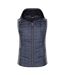 Veste Hybride Femme Gris Clair Chiné Anthracite James And Nicholson-1