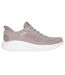 Womens/ladies bobs squad chaos current muse sports trainers taupe Skechers-3
