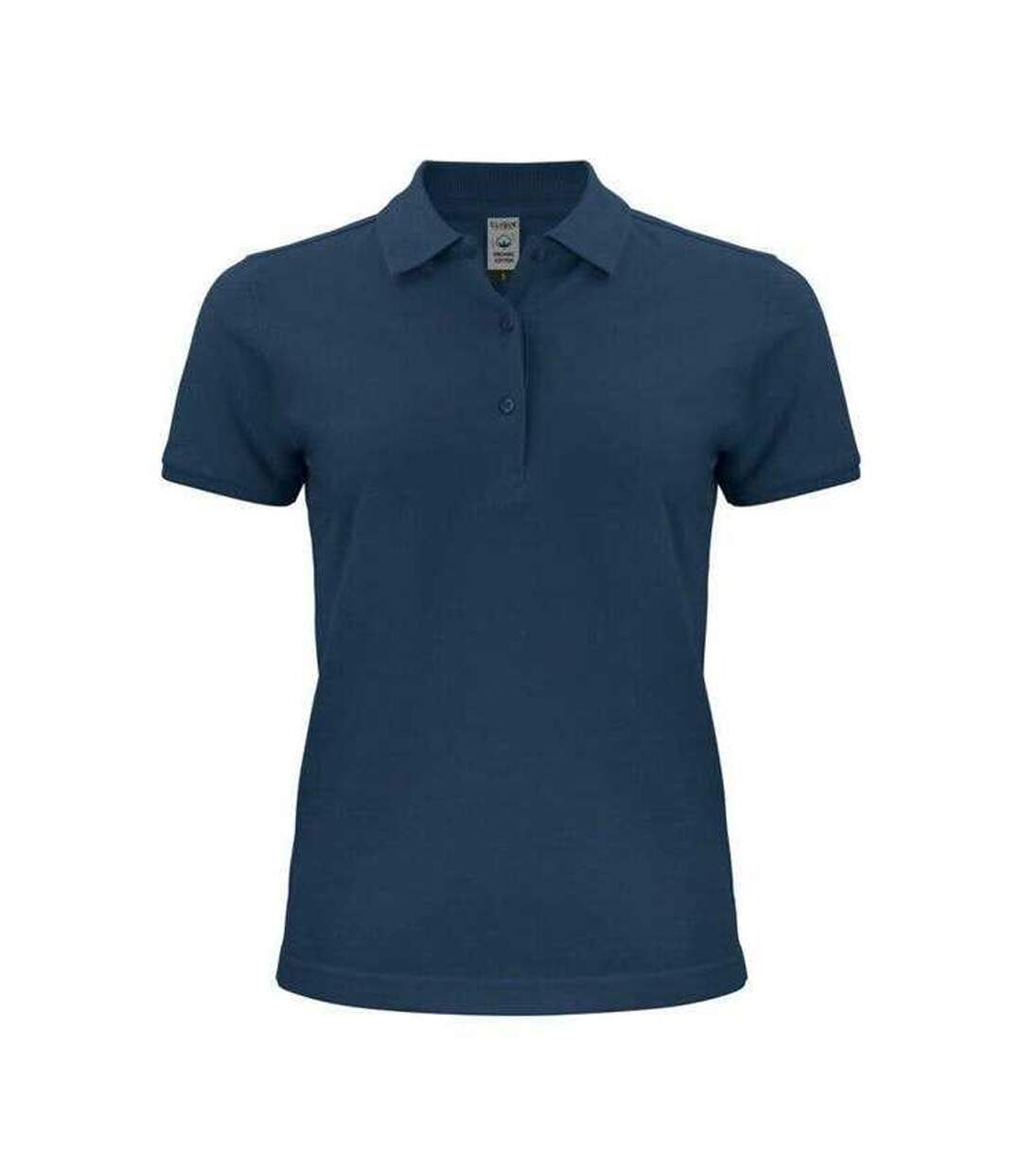 Polo Classic Femme Bleu Marine Foncé Clique-1