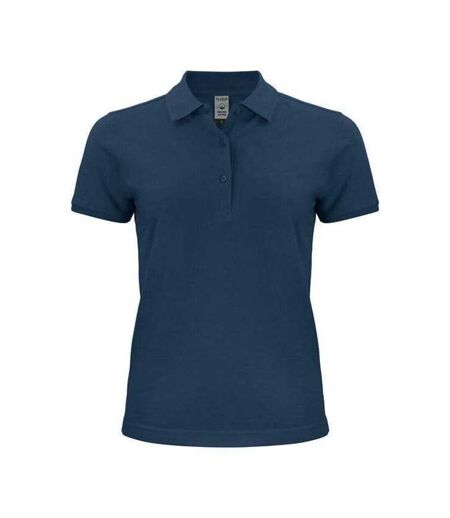 Polo Classic Femme Bleu Marine Foncé Clique