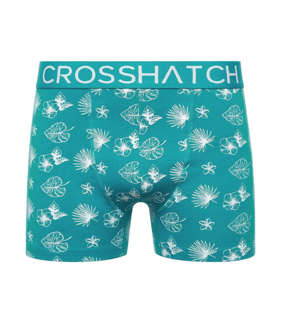 Boxers Hovland Homme Vert Tropical Crosshatch-3