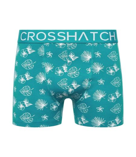 Boxers Hovland Homme Vert Tropical Crosshatch