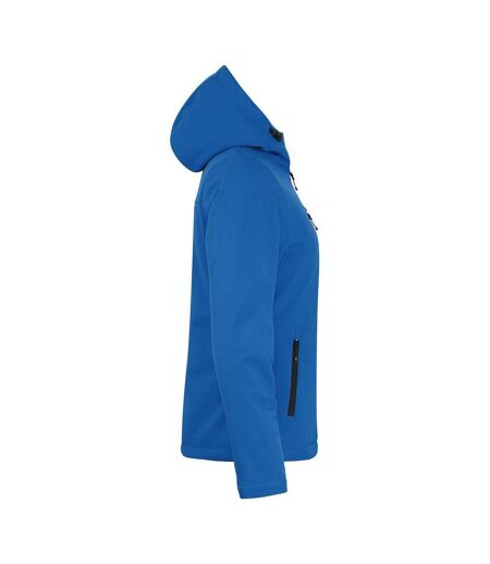 Doudoune Softshell Femme Bleu Roi Clique
