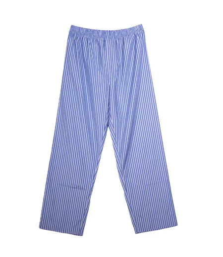 Ensemble De Pyjama Long Motif/style Rayé Homme Bleu Keanu