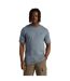 Mens slub t-shirt slate blue Lyle & Scott