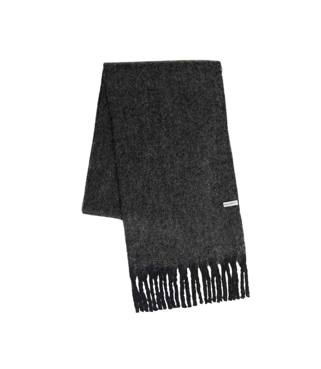 Chunky Knit Winter Scarf One Size Black Sweaty Betty-3