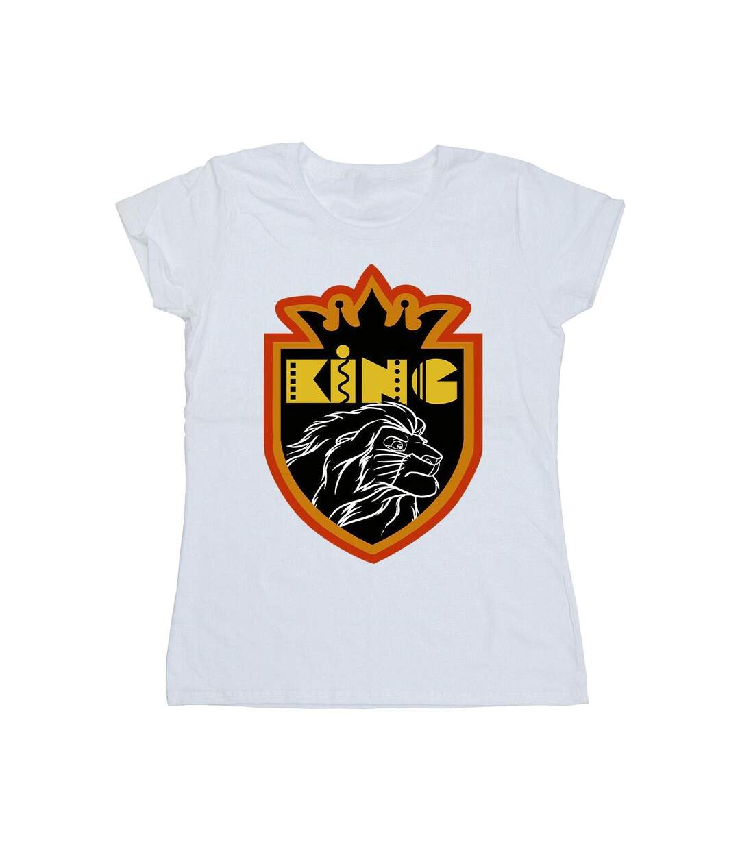 Disney - T-shirt THE LION KING CREST - Femme (Blanc) - UTBI25263-1