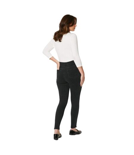 Womens/ladies skinny jeans washed black Principles