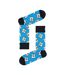 1 Pack Mens & Ladies Cotton Blue Doggo Design Socks-2