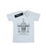 Disney Femme/Les femmes Mary Poppins Carousel Sketch Coton Boyfriend T-Shirt (Blanc) - UTBI49437-1