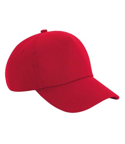Beechfield Authentic 5 Panel Cap (Classic Red)
