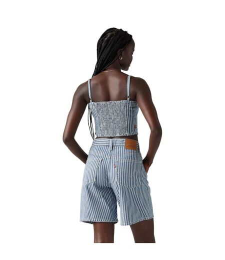 Débardeur Motif/style À Rayures Jadine Femme Bleu Clair Levis