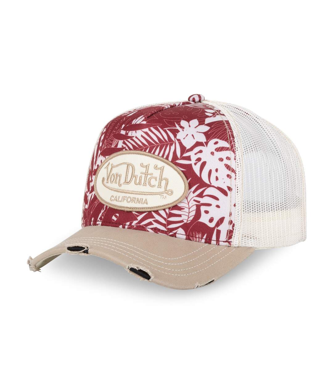 Casquette trucker avec filet Print Jungle Vondutch-1