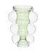 Vase Double en Verre Matali 36cm Vert-1