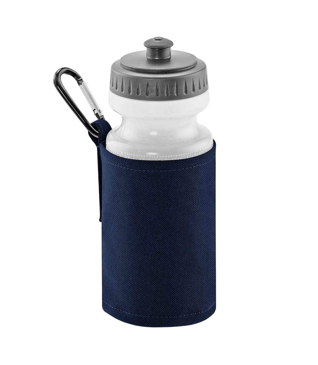 Gourde et porte-gourde taille unique bleu marine Quadra-1