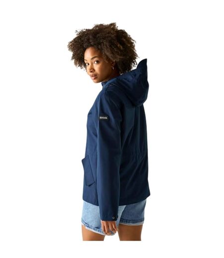 Womens/ladies Bayletta Waterproof Jacket Navy Regatta