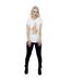 Disney Princess - T-shirt BELLE FILLED SILHOUETTE - Femme (Blanc) - UTBI36726-4
